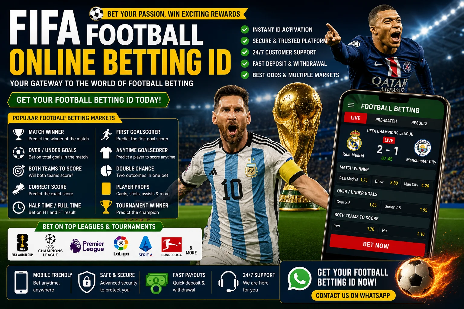 FIFA Football Online Betting ID