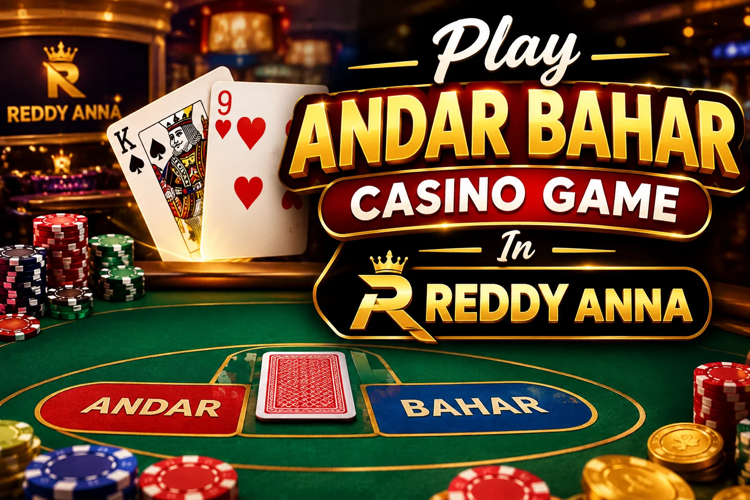 Play Andar Bahar Casino Game In Reddy Anna