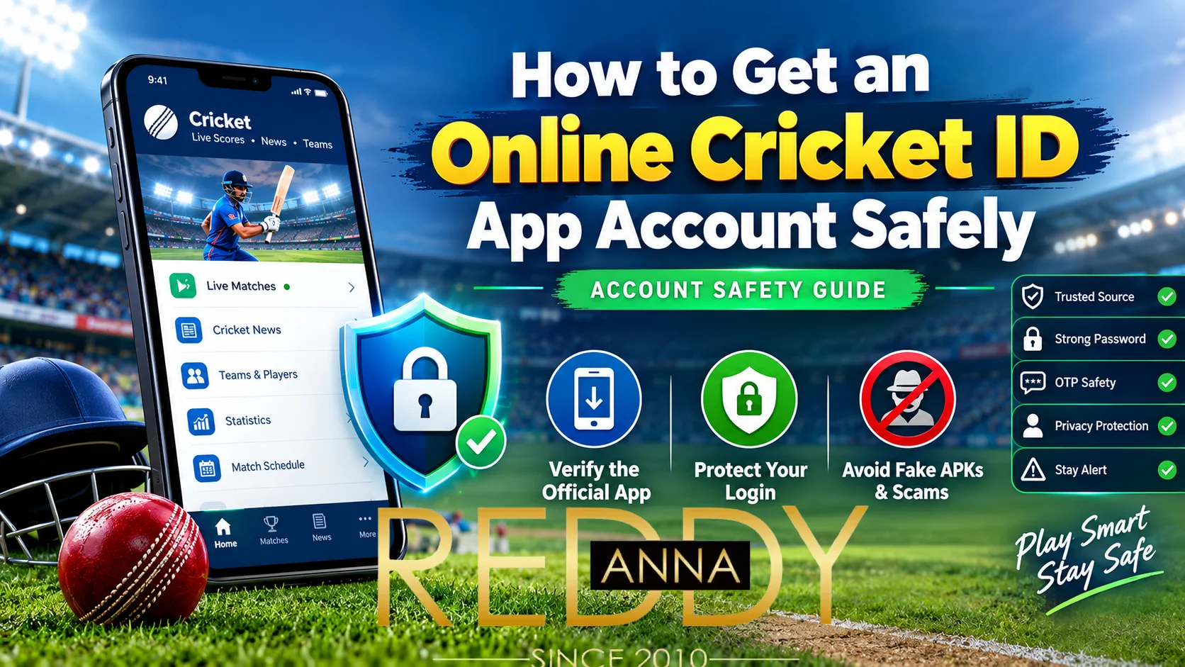 How to Get an Online Cricket Id App Account Safely